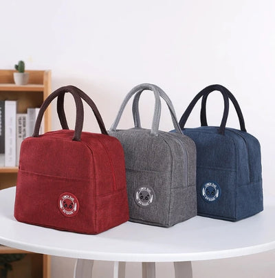 Large Capacity Insulated Bento Lunch Bag For Portable Meals - Smarsty