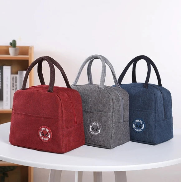 Large Capacity Insulated Bento Lunch Bag For Portable Meals - Smarsty