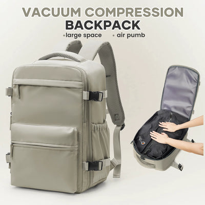 Ryanair Backpack Travel Cabin Airplane 40x20x25, Air Vacuum compression Backpack, Women Men Backpack Business Laptop Bag Handbag - Smarsty
