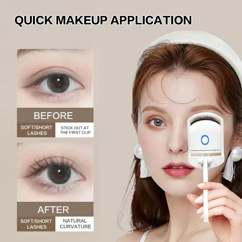 Electric Eyelash Curler for Long-Lasting Curls - Smarsty