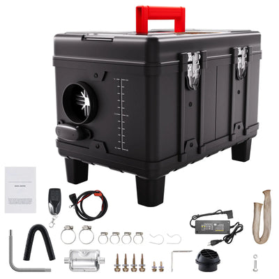 SucceBuy 8KW Diesel Heater 12V/24V Diesel Air Heater Car Heater with Bluetooth and CO Alarm Parking Heater for Vehicles&Outdoor