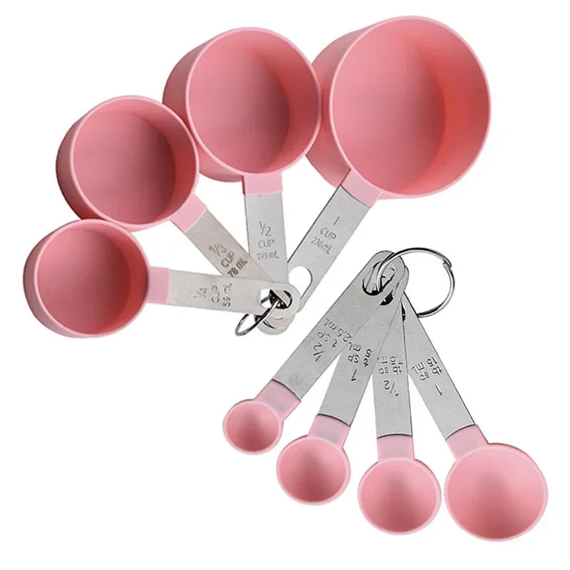 Stainless Steel Measuring Cups and Spoons Set for Precise Baking - Smarsty