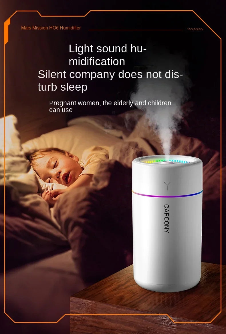 Large Capacity Air Humidifier with Colorful Light - Smarsty