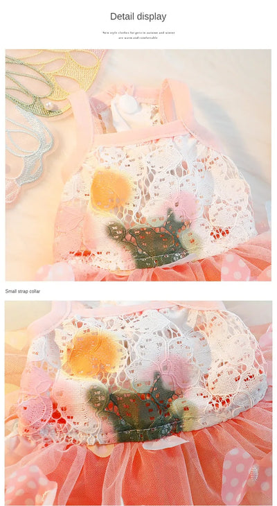 Summer Pet Dog Dress for Weddings and Special Occasions - Smarsty