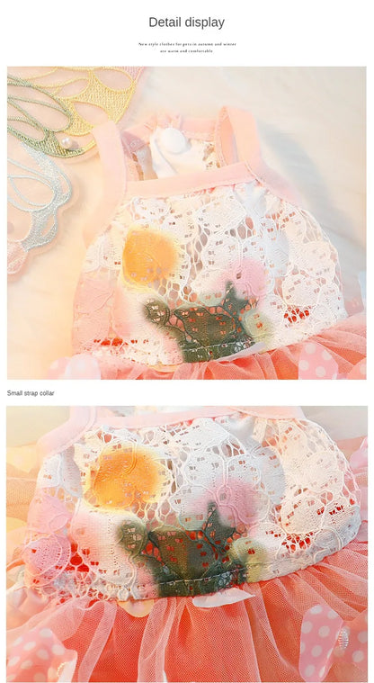 Summer Pet Dog Dress for Weddings and Special Occasions - Smarsty