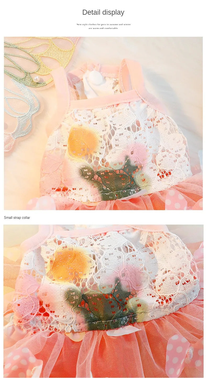 Summer Pet Dog Dress for Weddings and Special Occasions - Smarsty
