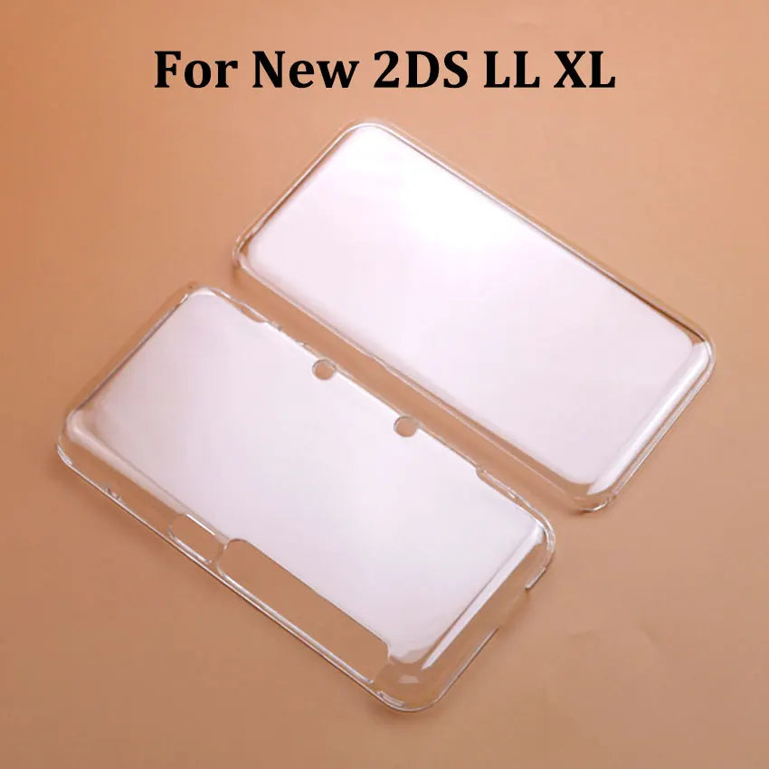 JCD Clear Split Shell Case for Nintendo 3DS XL - Smarsty