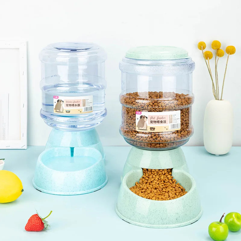 Large Capacity Automatic Pet Feeder and Water Dispenser - Smarsty