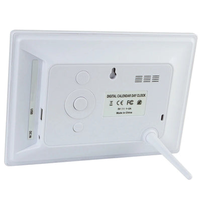Digital LED Calendar Clock with 12 Alarms and Multi-Language Display - Smarsty