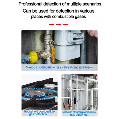 Combustible Gas Leak Detector with Buzzer Alarm - Smarsty