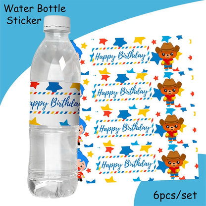 Disney Cartoon Theme Birthday Party Disposable Tableware Set - Smarsty