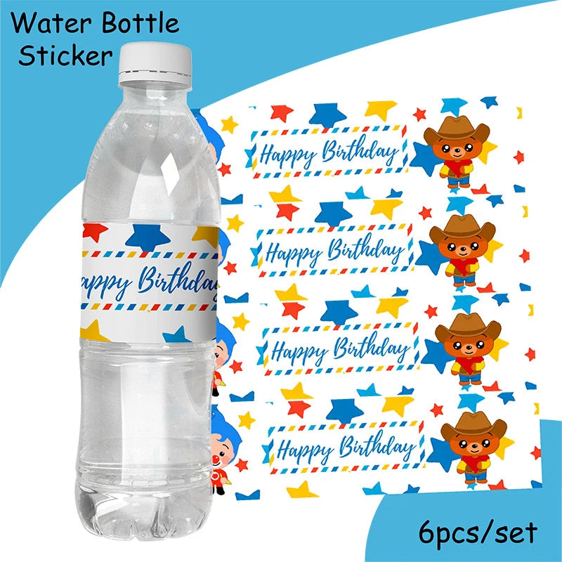 Disney Cartoon Theme Birthday Party Disposable Tableware Set - Smarsty