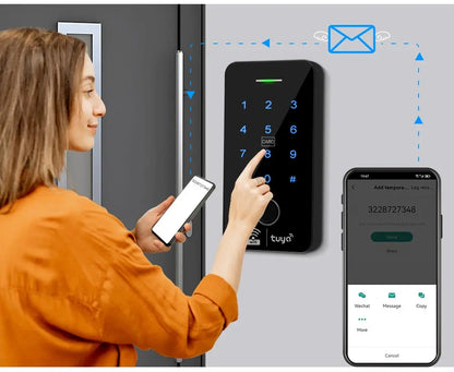 WiFi Tuya Fingerprint Access Controller Waterproof System - Smarsty