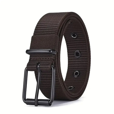 Mens Durable Nylon Canvas Belt Heavy Duty Tactical Workbelt - Smarsty