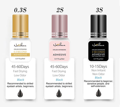 Fast Drying Eyelash Glue for Extensions 5ml - Smarsty