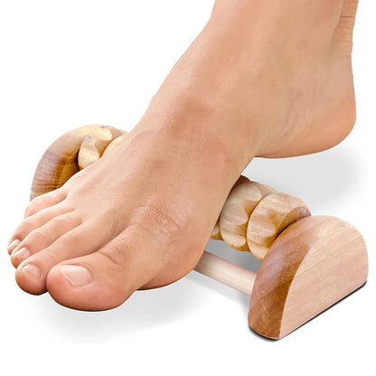 Wooden Foot Roller Massager for Stress Relief - Smarsty