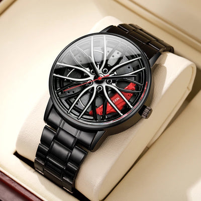 Fashion Men's Quartz Watch with Stainless Steel Band - Smarsty