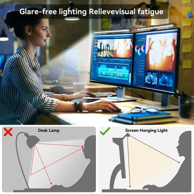 RGB Desktop Atmosphere Light Strip for Eye Protection - Smarsty