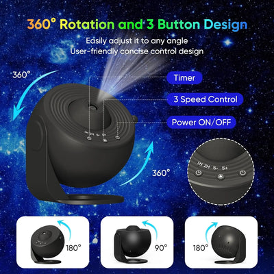 12 in 1 Star Projector Night Light for Kids - Smarsty