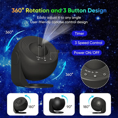 12 in 1 Star Projector Night Light for Kids - Smarsty