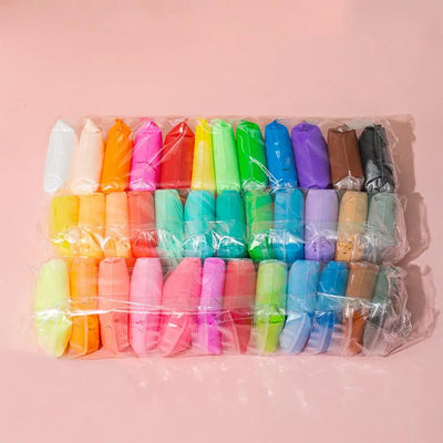 Colored Clay Child Modelling Craft Children Air Dry Clay With Hand Tools Stimulate Kids Early Learning Activities Interactive - Smarsty