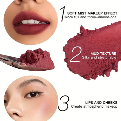 Matte Velvet Waterproof Lip Gloss With Hydrating Formula - Smarsty