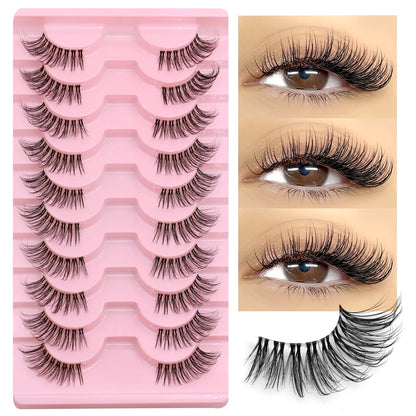 GROINNEYA Soft Natural Faux Mink Eyelashes for Everyday Wear - Smarsty
