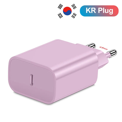 20W USB C PD Charger For iPhone15 GalaxyS23 Fast Charge - Smarsty