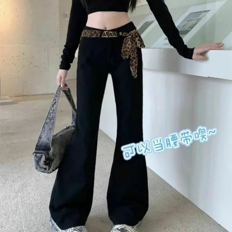 Animal Print Scarf Belt Satin Hair Band for Women - Smarsty