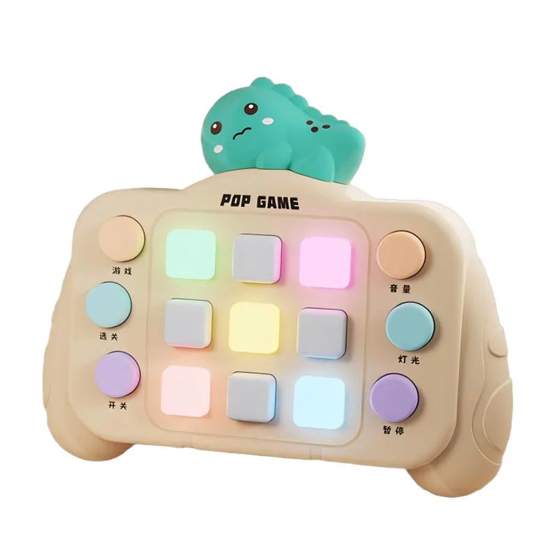 Montessori Busy Board Sensory Toys Cartoon with LED Light Switch Control Board Travel Activities Children Game for 2-4 Years Old