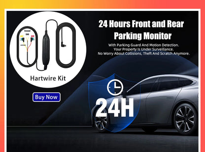 4K Dash Cam Ultra HD Car Front Night Vision Parking - Smarsty