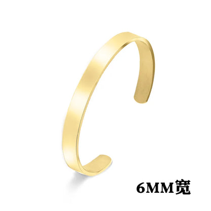 Adjustable Stainless Steel Men Bracelet Glossy Finish - Smarsty