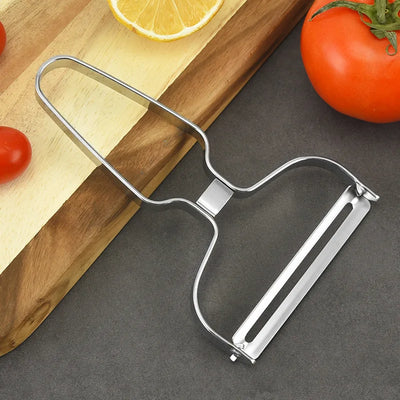 Peeler Vegetables Fruit Stainless Steel Knife Cabbage Graters Salad Potato Slicer Kitchen Accessories Cooking Tools Wide Mouth by Smarsty