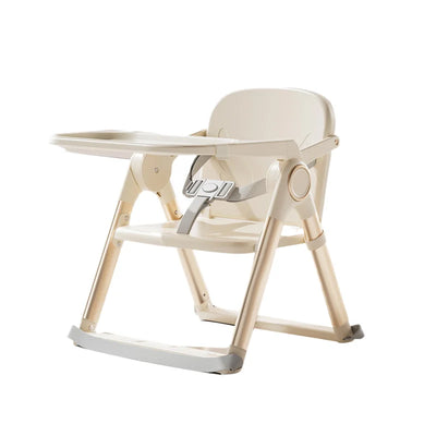 Baby Folding Booster Seat High Chair For Dining, Baby Toddler Portable Feeding Seat for Children 6 Months to 3 Years Approx - Smarsty