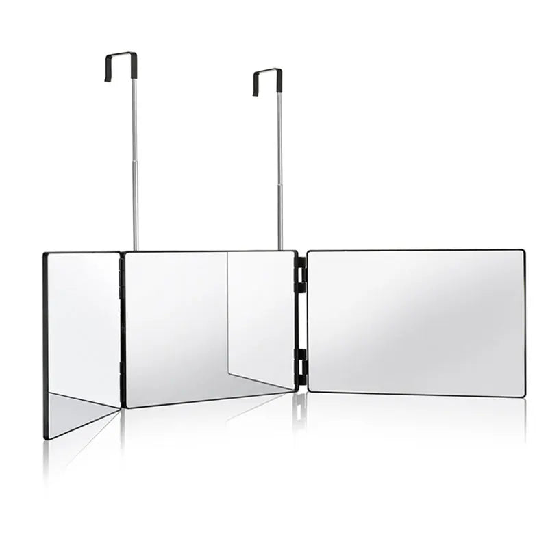 Trifold LED Makeup Mirror with Adjustable Height - Smarsty