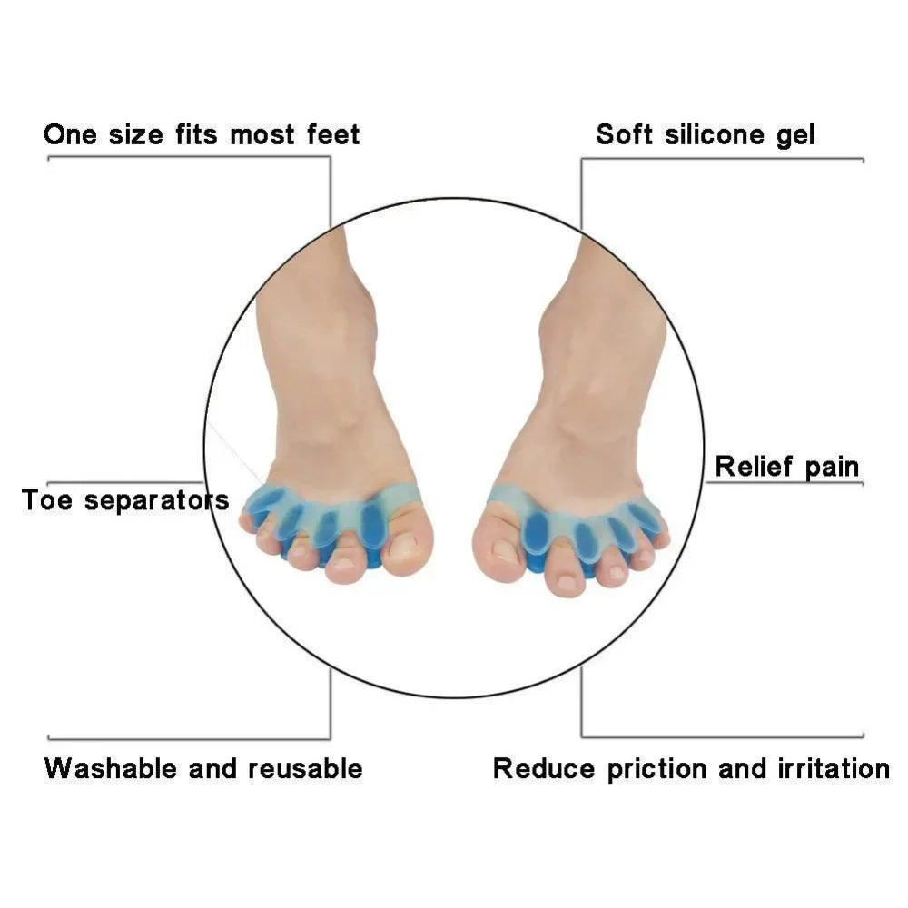 Soft Gel Bunion Corrector Toe Separator Spacers - Smarsty