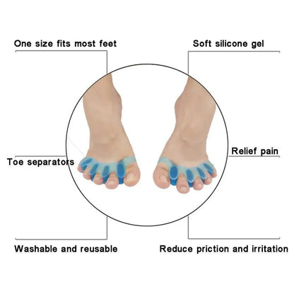 Soft Gel Bunion Corrector Toe Separator Spacers - Smarsty
