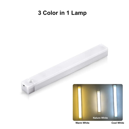 Rechargeable Motion Sensor LED Bar Light for Easy Night Access - Smarsty