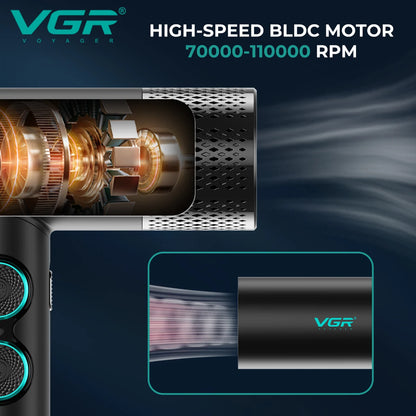 Professional VGR Hair Dryer with Hot and Cold Settings - Smarsty