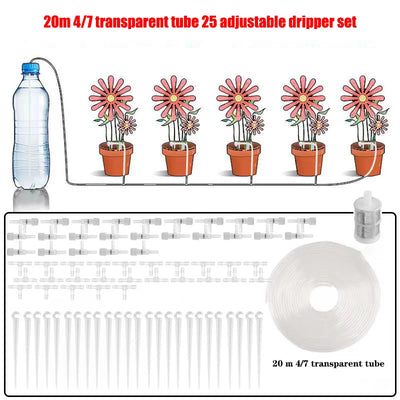 Garden Drip Irrigation Kit for Efficient Plant Watering - Smarsty