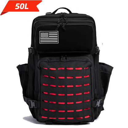 25L/50L Tactical Backpack Bag Hunting MOLLE Backpack GYM For Men EDC Outdoor Hiking Rucksack Witch 2 Bottle Holders - Smarsty