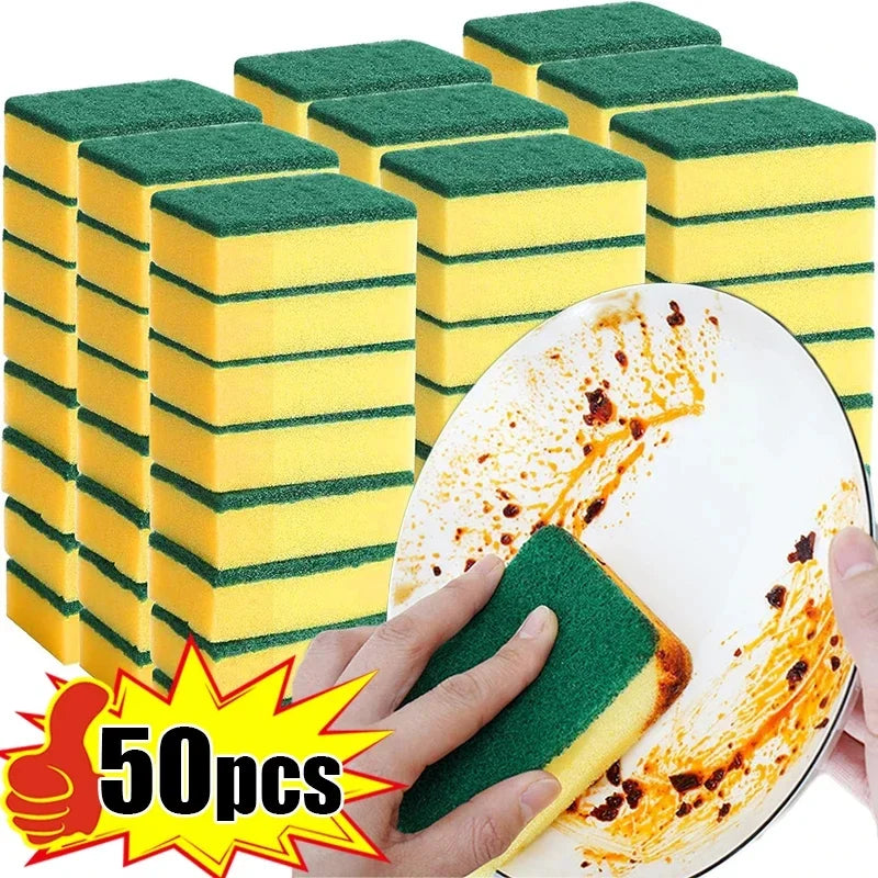 Highly Absorbent Double Sided Kitchen Cleaning Sponge - Smarsty