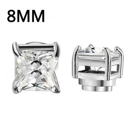 Crystal Strong Magnetic Clip Earrings Non Piercing - Smarsty