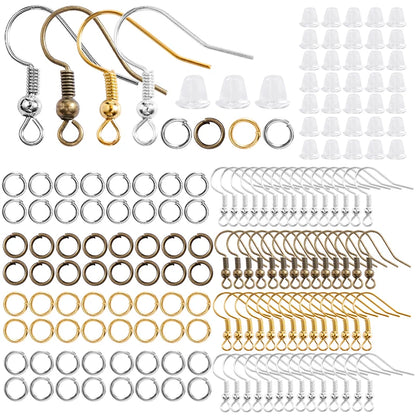 300Pcs Hypoallergenic Earring Backs Clear Secure Set - Smarsty