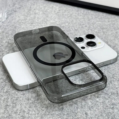 Ultra Thin MagSafe Transparent Case For IPhone - Smarsty