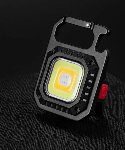 Mini LED Flashlight Magnetic COB Outdoor Camping Pocket Work Light 800 Lumens USB Rechargeable 7 Modes Spotlights - Smarsty