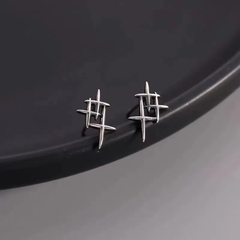 Hypoallergenic Heart Stud Earrings Minimalist Daily Wear - Smarsty