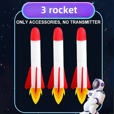 Kids Rocket Launcher Step Pump Power Air Pressed Stomp Outdoor Family Games Skyrocket Birthday Gifts Sports Toys For Children - Smarsty