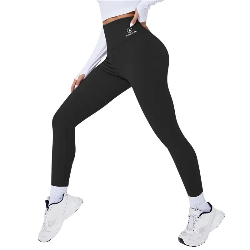 1pc Women High Waist Yoga Leggins Gym Sports Tights Woman Running Pants Sexy Butt Lifting Leggings Gym Fitness Push Up Leggins ﻿ - Smarsty