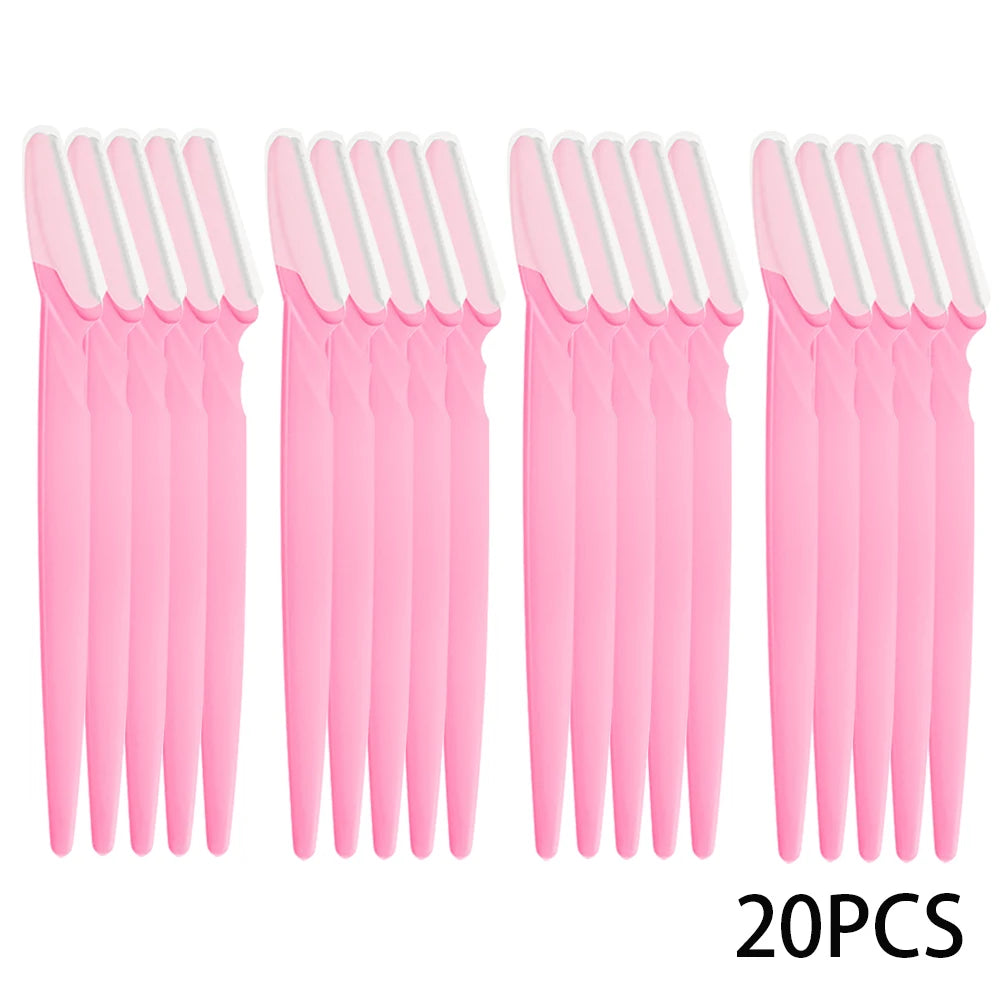 Eyebrow Razor Set for Easy Dermaplaning and Grooming - Smarsty